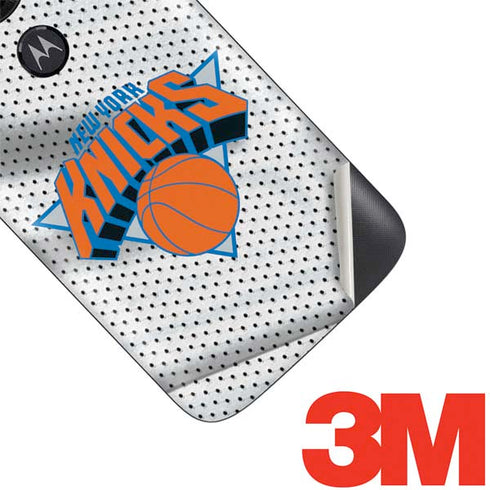 NBA New York Knicks Away Jersey Moto E5 Play Skin